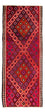 Runner Kelim Rug - Old - 350 x 150 cm - multicolored