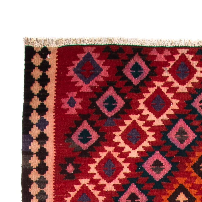 Runner Kelim Rug - Old - 350 x 150 cm - multicolored