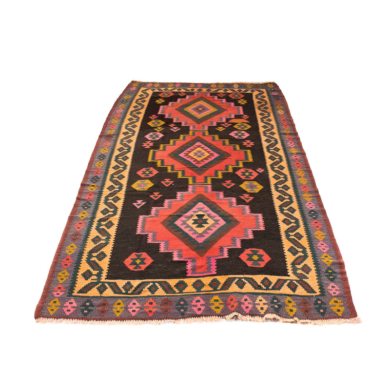 Runner Kelim Rug - Old - 300 x 150 cm - multicolored