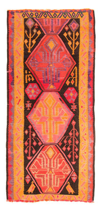 Runner Kelim Rug - Old - 305 x 160 cm - multicolored