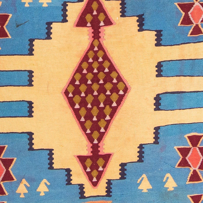 Runner Kelim Rug - Old - 280 x 140 cm - multicolored