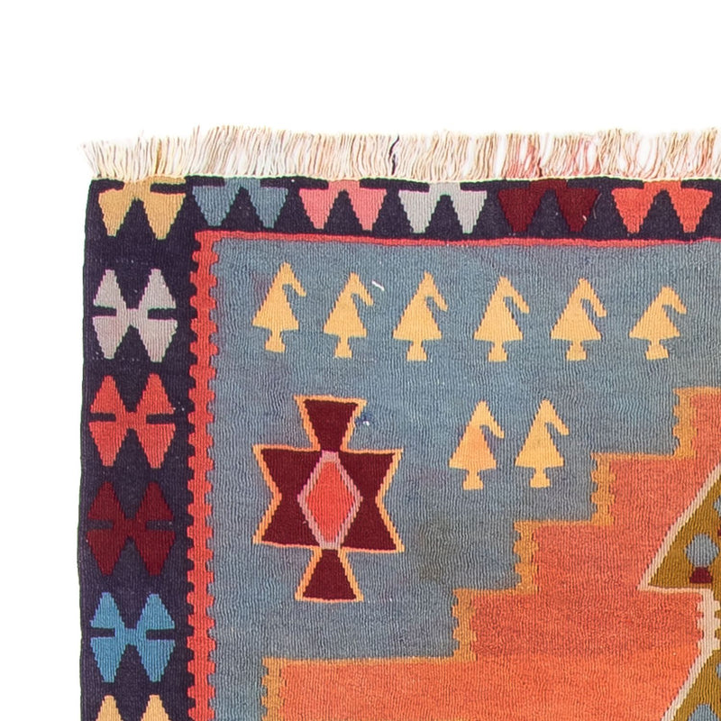 Runner Kelim Rug - Old - 280 x 140 cm - multicolored