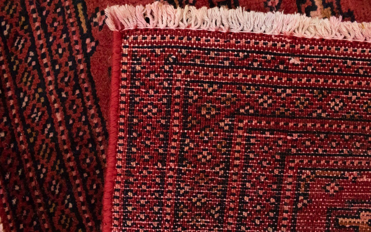 Turkaman Rug - 130 x 60 cm - red