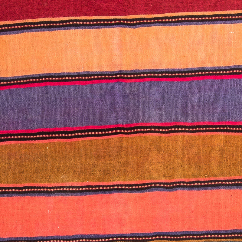 Runner Kelim Rug - Old - 370 x 137 cm - multicolored