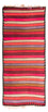 Runner Kelim Rug - Old - 340 x 160 cm - multicolored