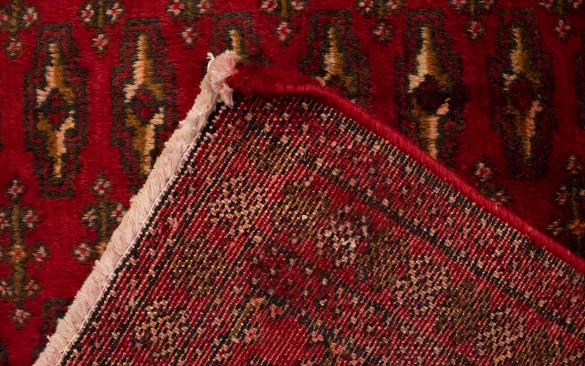 Turkaman Rug - 130 x 60 cm - red