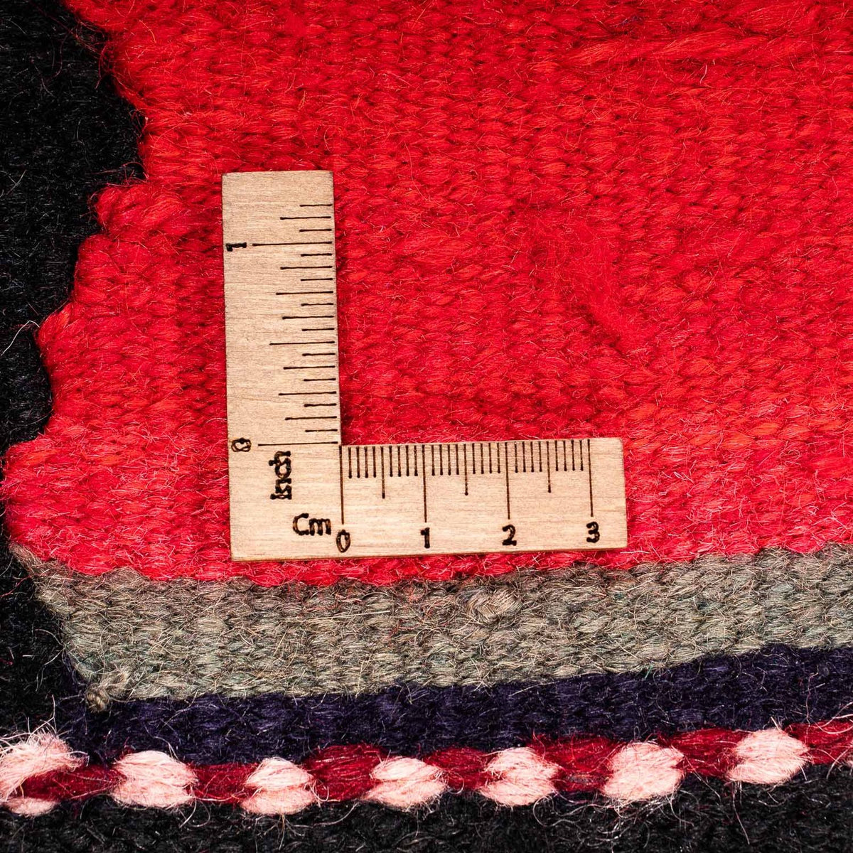 Runner Kelim Rug - Old - 360 x 170 cm - multicolored