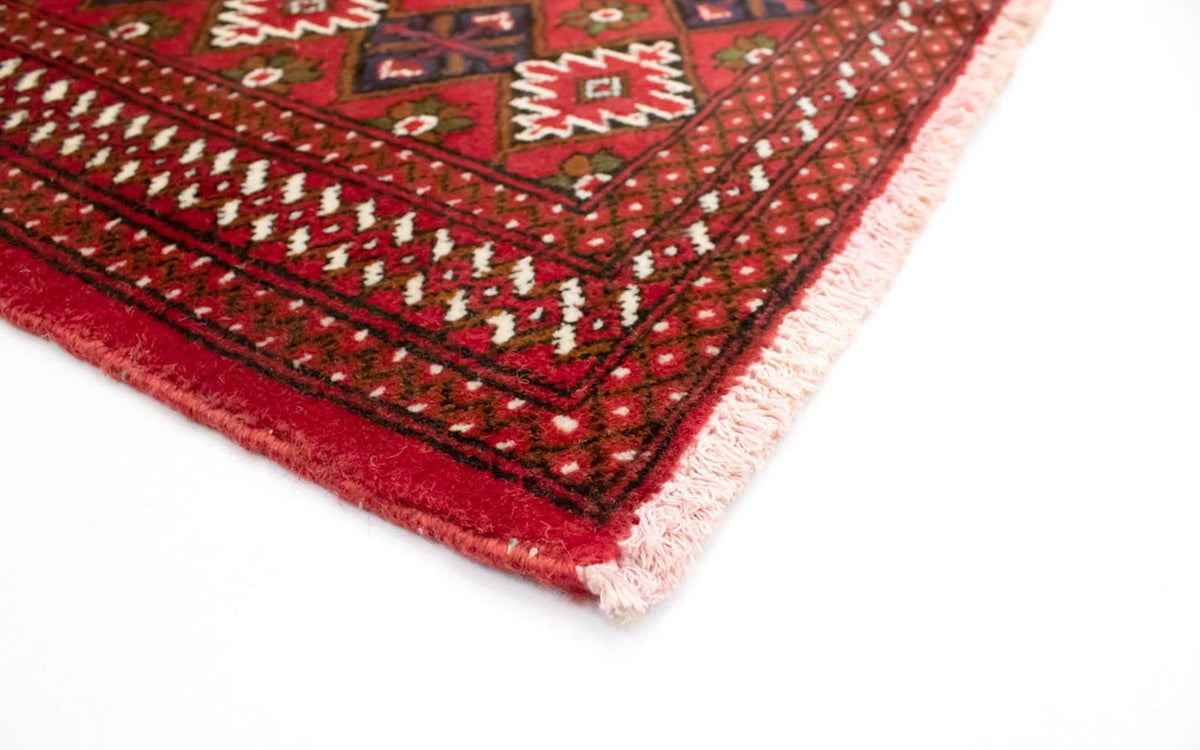 Turkaman Rug - 130 x 60 cm - red