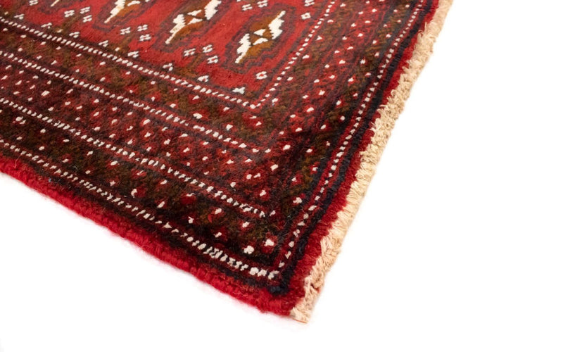 Turkaman Rug - 130 x 60 cm - red