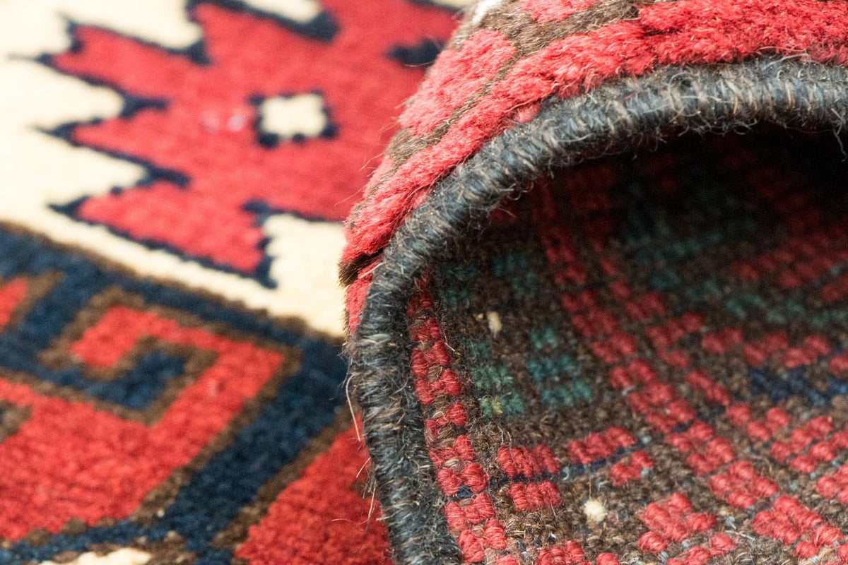 Afghan Rug - Hatschlu - 293 x 203 cm - red