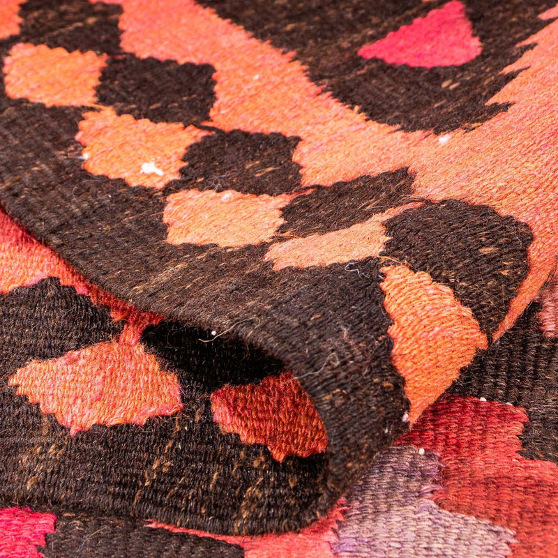 Runner Kelim Rug - Old - 370 x 140 cm - multicolored