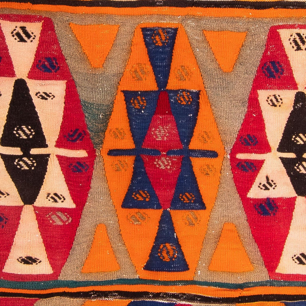 Runner Kelim Rug - Old - 300 x 160 cm - multicolored