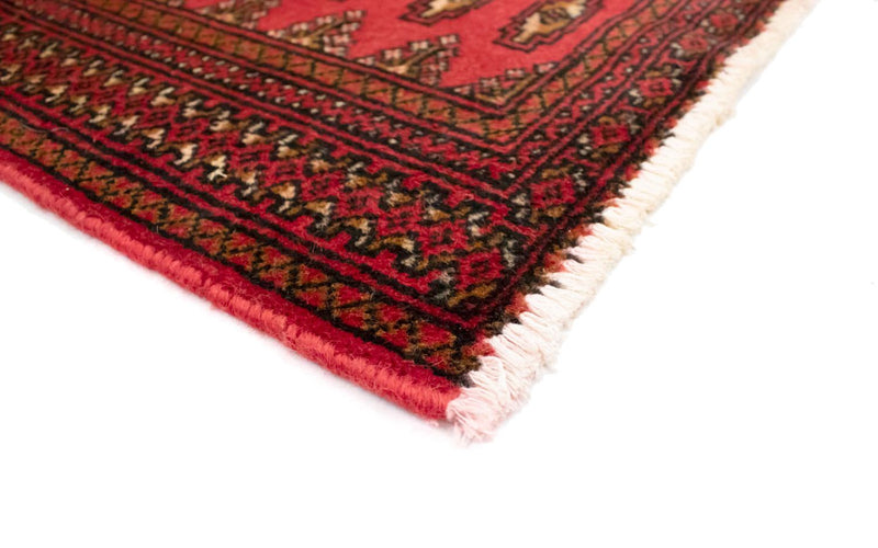 Turkaman Rug - 130 x 60 cm - red