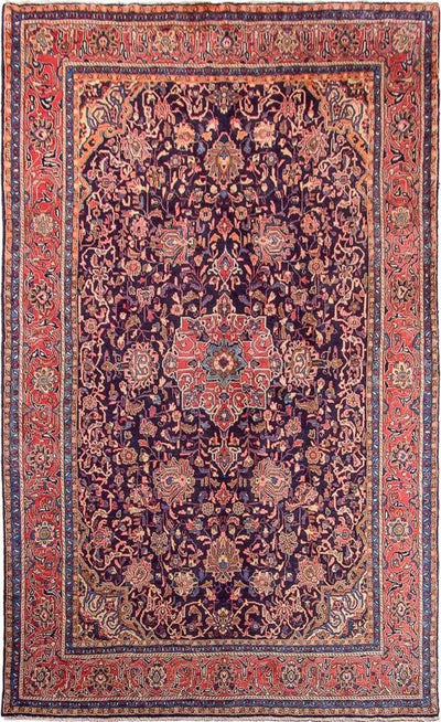 Sarouk Rug 193x308cm - Persian Rugs - blue