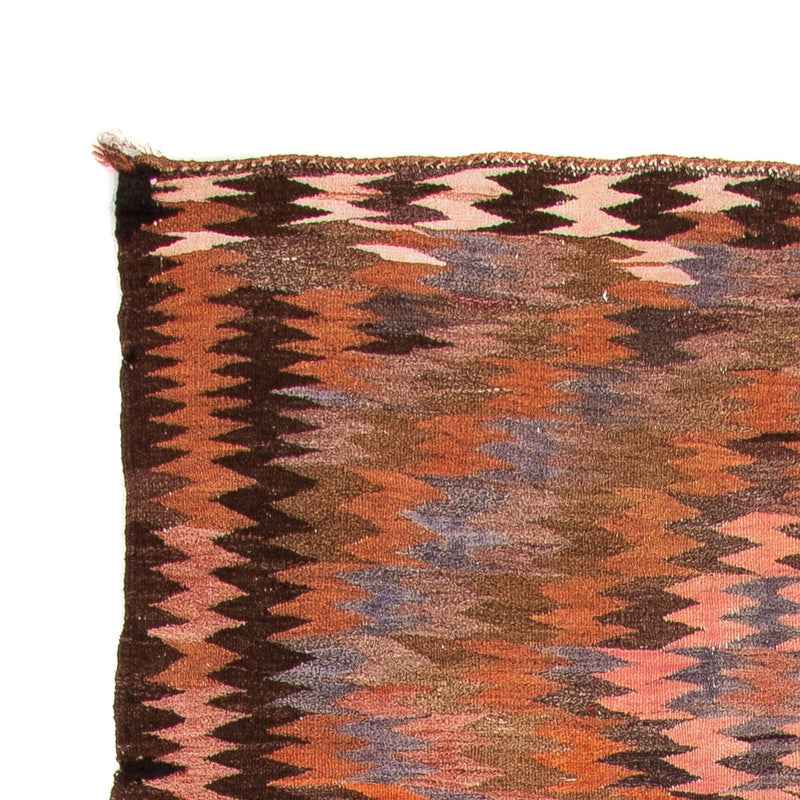 Runner Kelim Rug - Old - 380 x 140 cm - multicolored