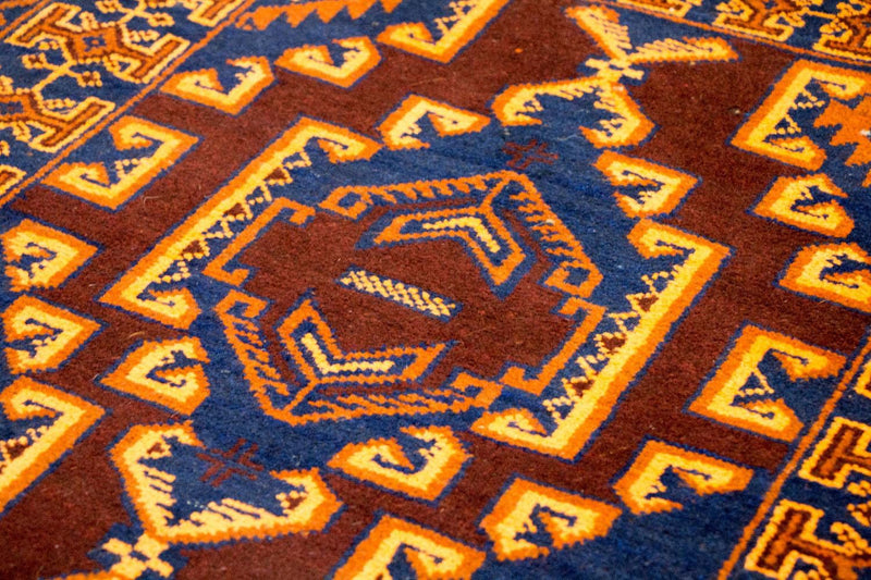 Belutsch Rug - 140 x 83 cm - multicolored