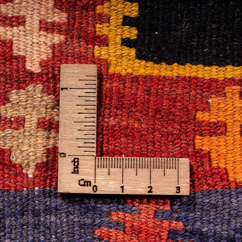 Runner Kelim Rug - Old - 330 x 120 cm - multicolored