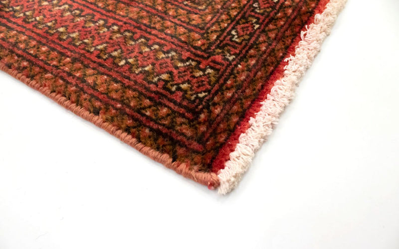 Turkaman Rug - 130 x 60 cm - red