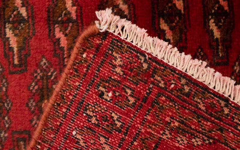 Turkaman Rug - 130 x 60 cm - red