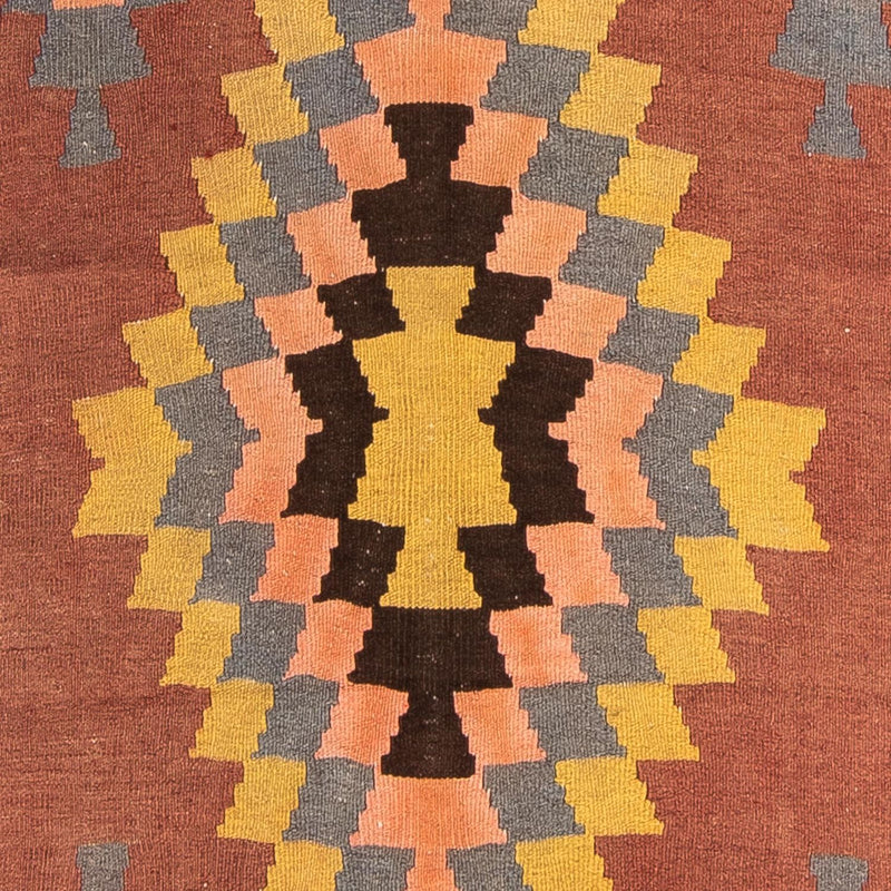 Runner Kelim Rug - Old - 295 x 115 cm - multicolored