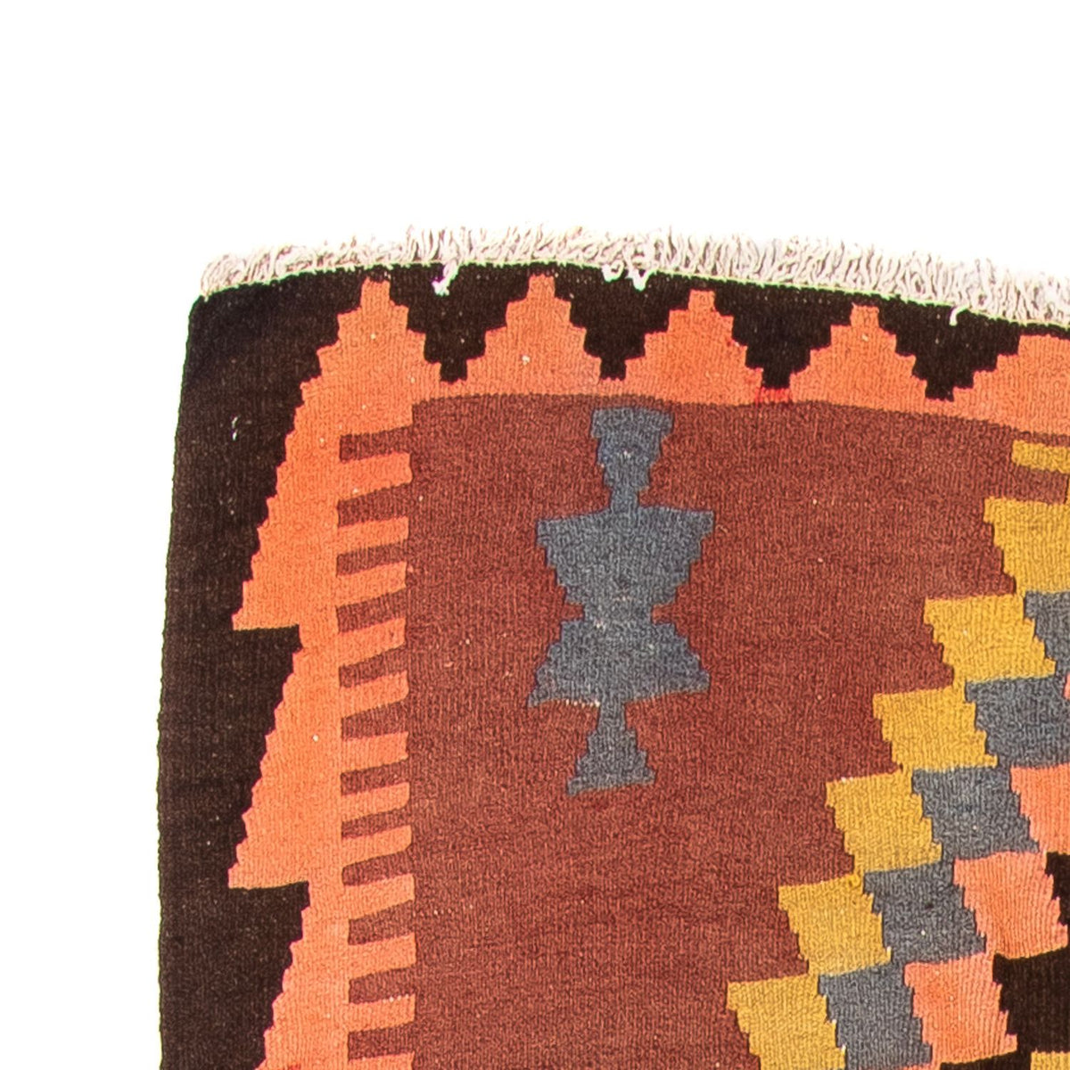 Runner Kelim Rug - Old - 295 x 115 cm - multicolored