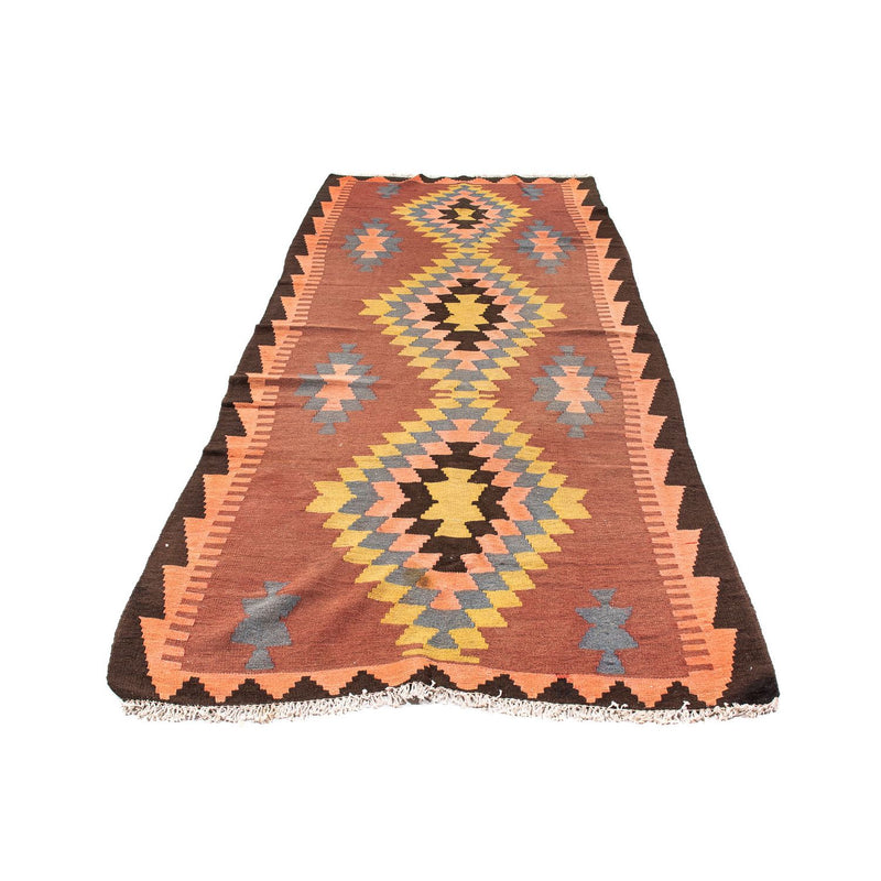 Runner Kelim Rug - Old - 295 x 115 cm - multicolored