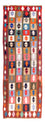 Runner Kelim Rug - Old - 345 x 122 cm - multicolored