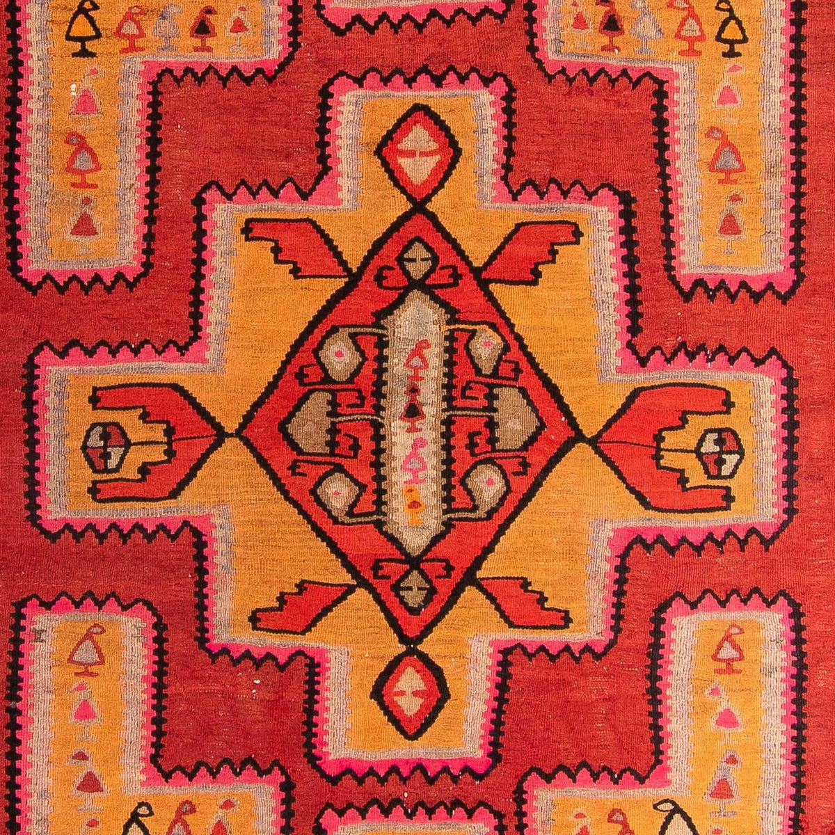 Kelim Rug - Old - 350 x 190 cm - multicolored