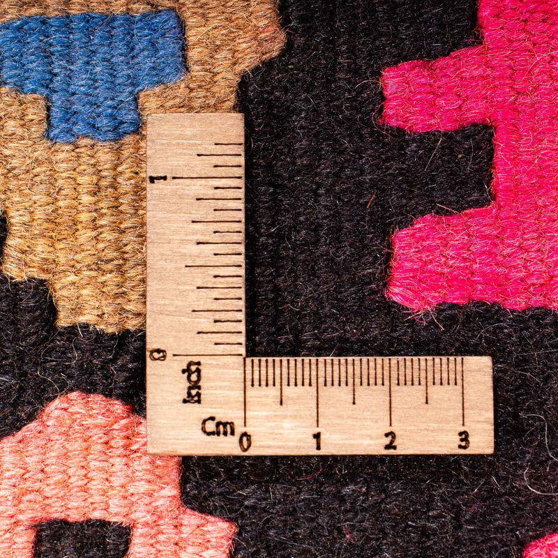 Runner Kelim Rug - Old - 330 x 145 cm - multicolored