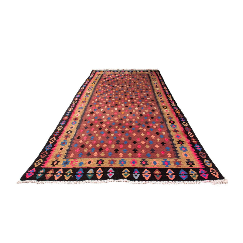 Runner Kelim Rug - Old - 330 x 145 cm - multicolored
