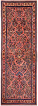Runner Perser Rug - Classic - 218 x 79 cm - rose