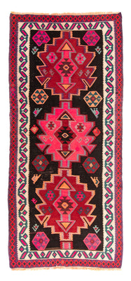 Runner Kelim Rug - Old - 320 x 145 cm - multicolored
