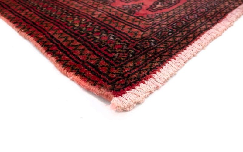 Turkaman Rug - 130 x 60 cm - red