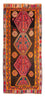 Runner Kelim Rug - Old - 330 x 155 cm - multicolored