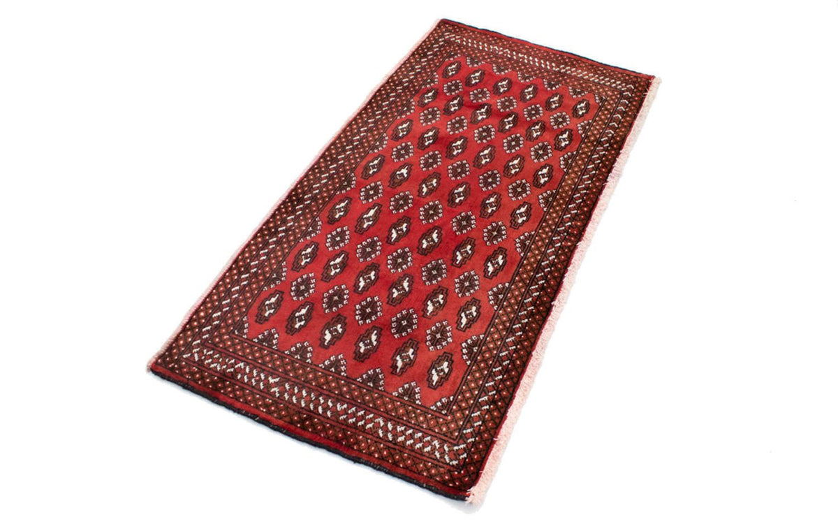 Turkaman Rug - 130 x 60 cm - red