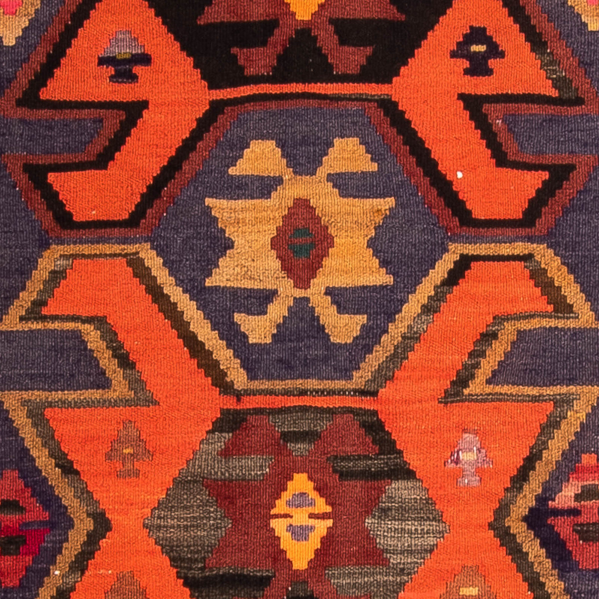 Runner Kelim Rug - Old - 220 x 110 cm - multicolored