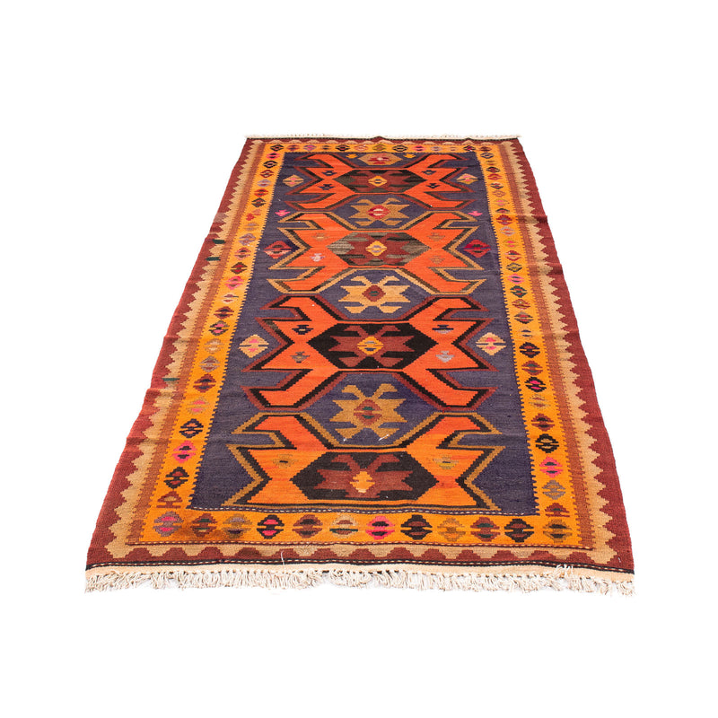 Runner Kelim Rug - Old - 220 x 110 cm - multicolored