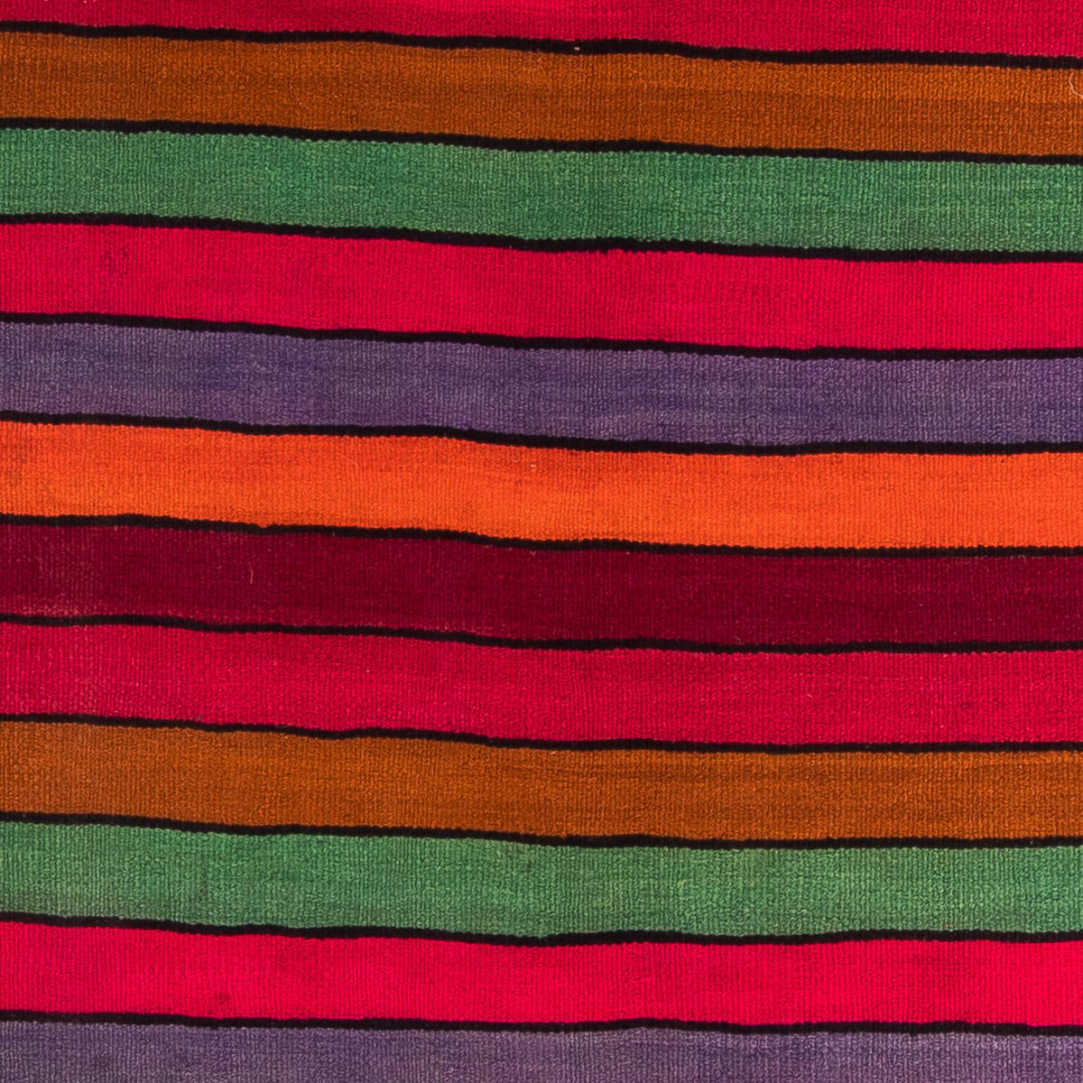 Runner Kelim Rug - Old - 350 x 185 cm - multicolored