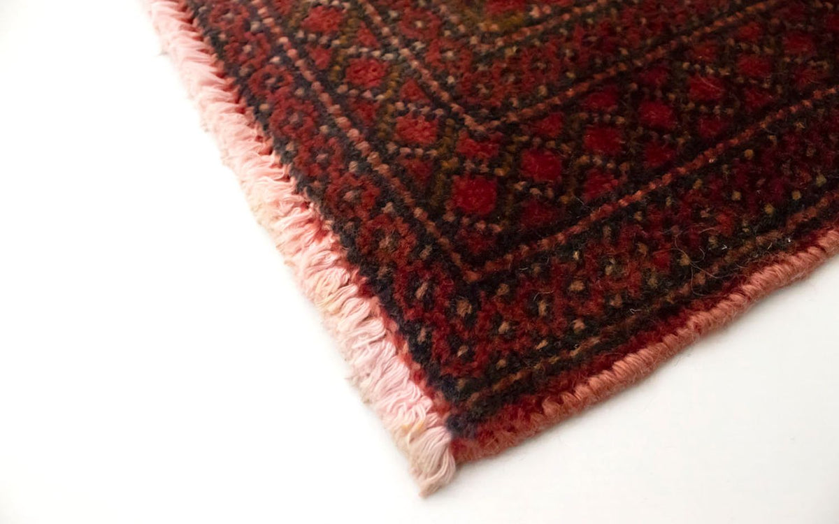 Turkaman Rug - 130 x 60 cm - red
