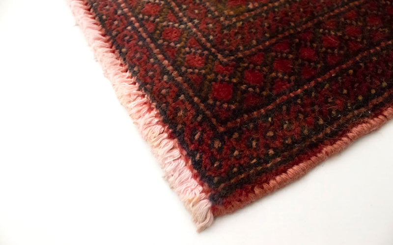 Turkaman Rug - 130 x 60 cm - red