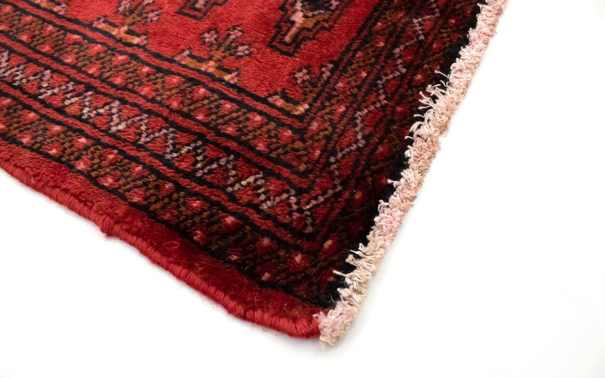 Turkaman Rug - 130 x 60 cm - red