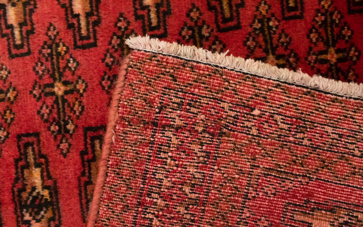 Turkaman Rug - 130 x 60 cm - red