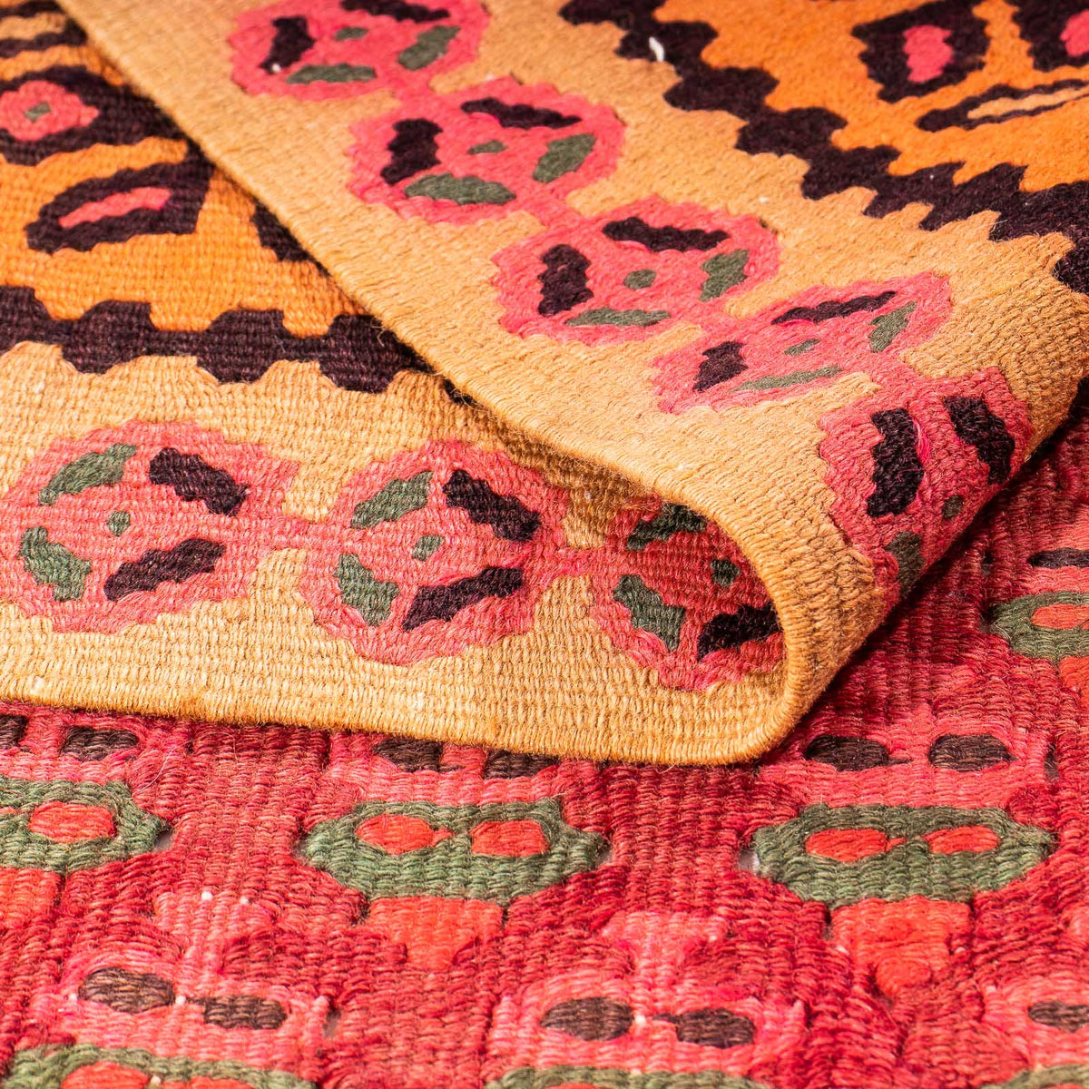 Kelim Rug - Old - 280 x 145 cm - multicolored