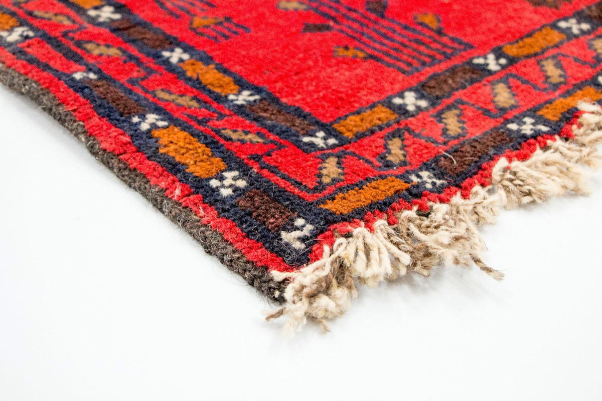 Belutsch Rug - 141 x 92 cm - red
