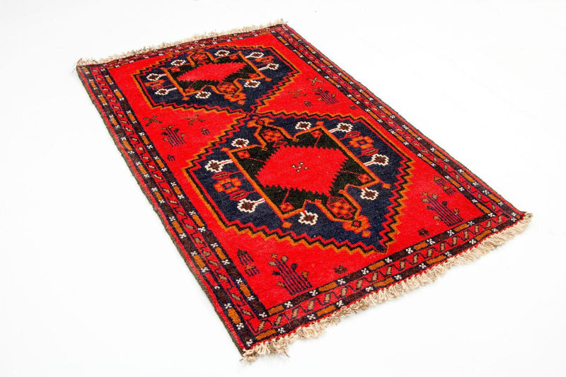 Belutsch Rug - 141 x 92 cm - red