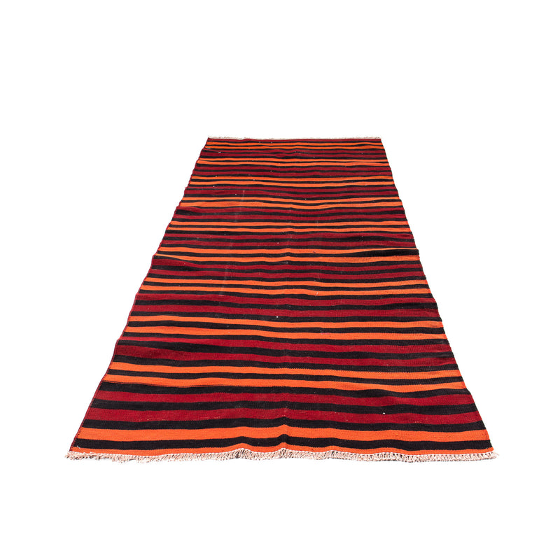 Runner Kelim Rug - Old - 225 x 100 cm - multicolored