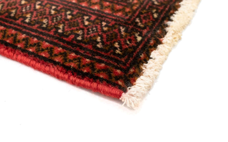 Runner Turkaman Rug - 100 x 50 cm - red