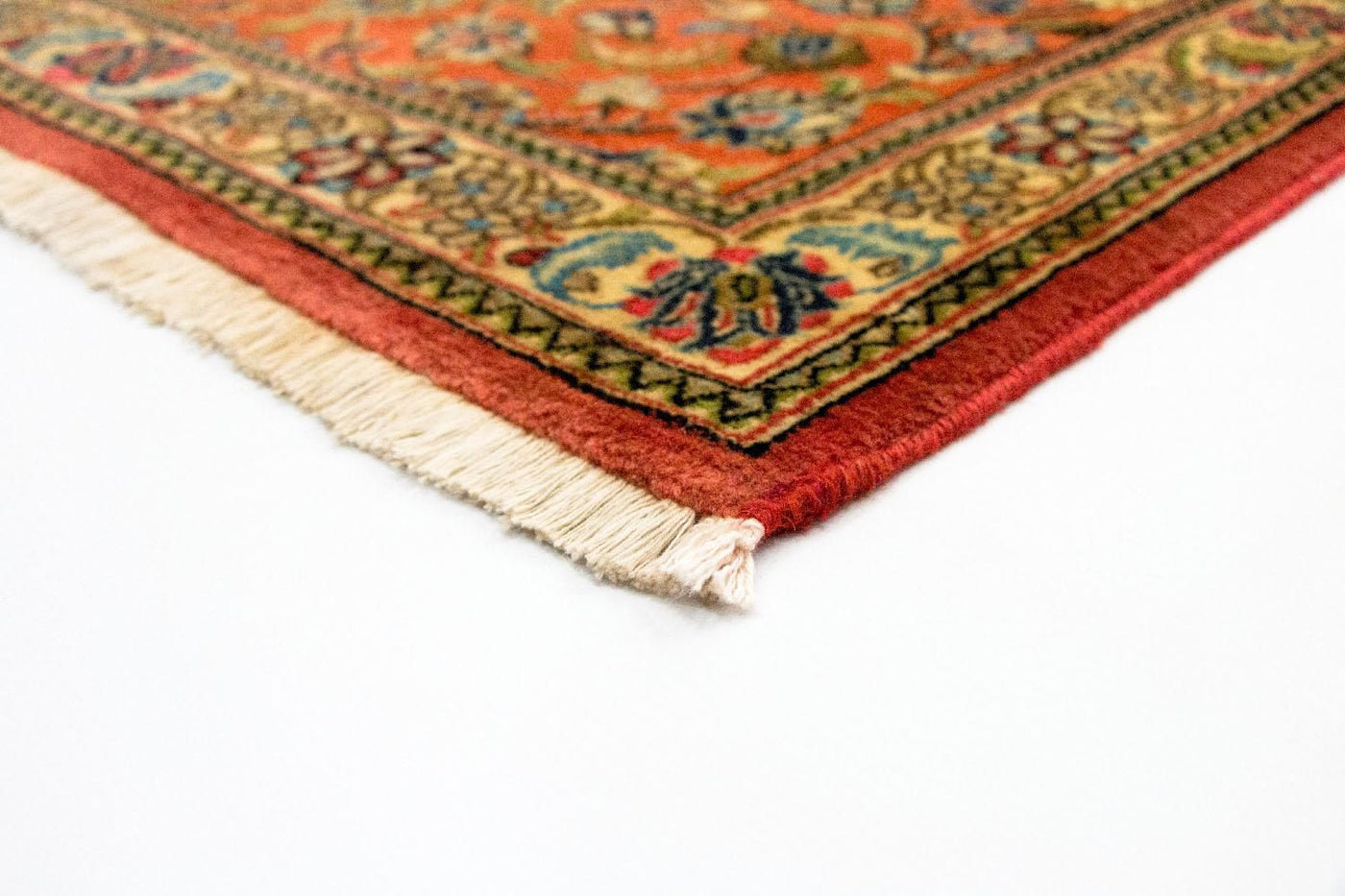Runner Perser Rug - Ghom - 213 x 70 cm - orange