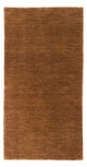 Wool Rug - 141 x 73 cm - brown