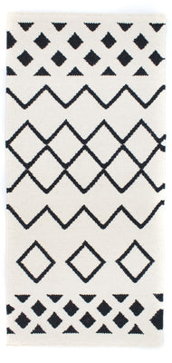 Kelim Rug - Trendy - 132 x 63 cm - beige